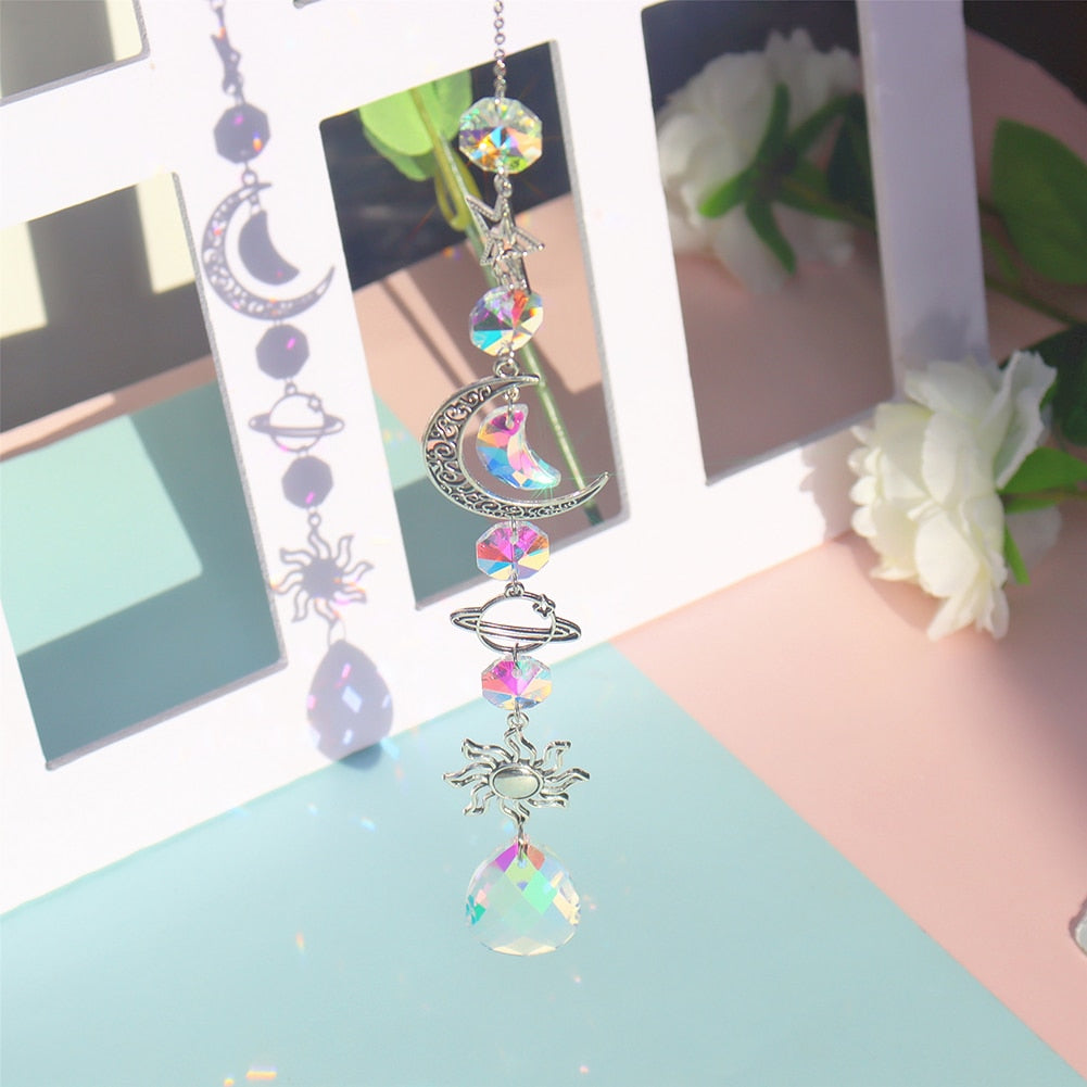 Dream Combo Symphony Crystal Vindklokke Måne Solfanger | Skanto