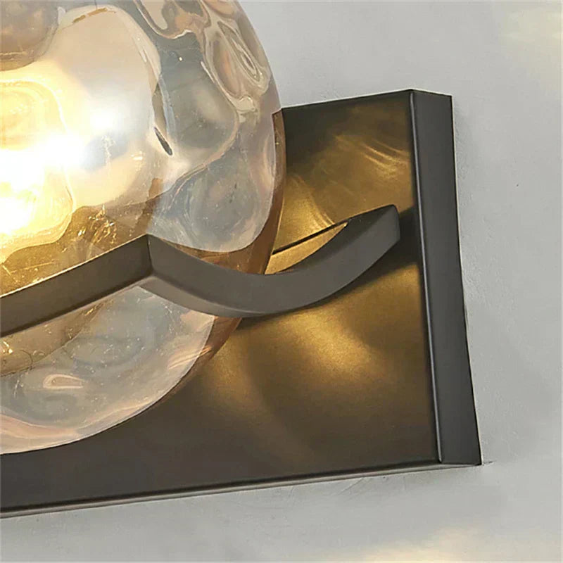 Skanto | Elegant LED Vegglampe Glasskonstruksjon og Koselig Atmosfære