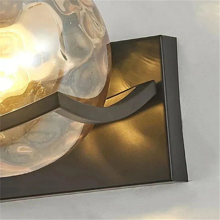 Skanto | Moderne LED Vegglampe med Glasspanel
