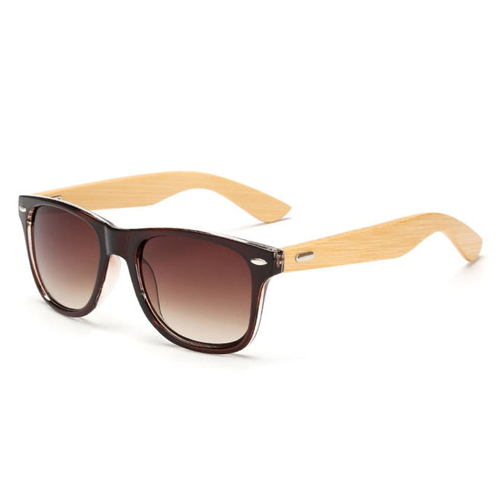Skanto | Bamboo Retro Tre Solbriller