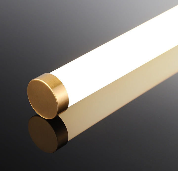 Skanto | BarGleam – Minimalistisk Gullvegglampe med en Moderne Vri