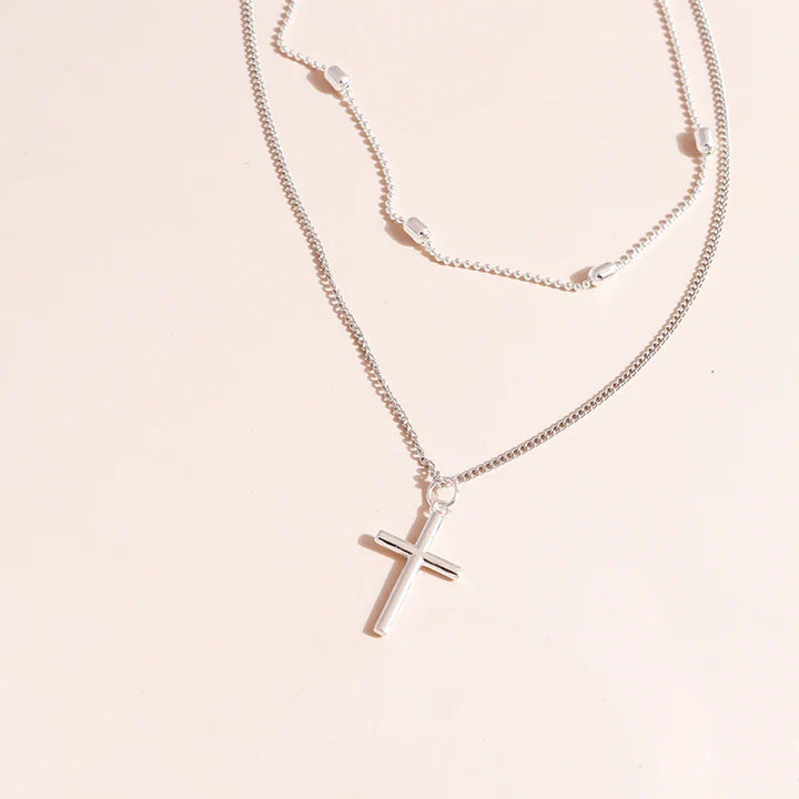 Skanto | Delikat Lagd Choker og Korshalssmykke