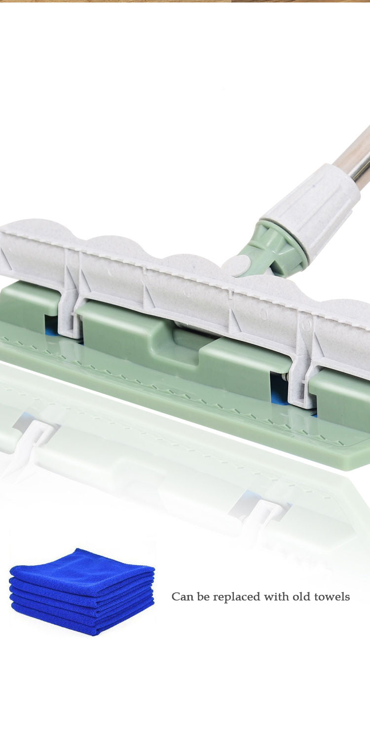 360 Grad Teleskopisk Stor Flat Mop | Skanto