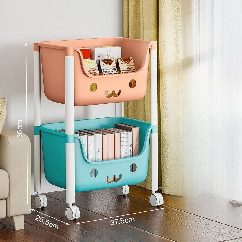 Norvo | Enkel Rull Multi-Bruk Justerbar Oppbevaringsstativ