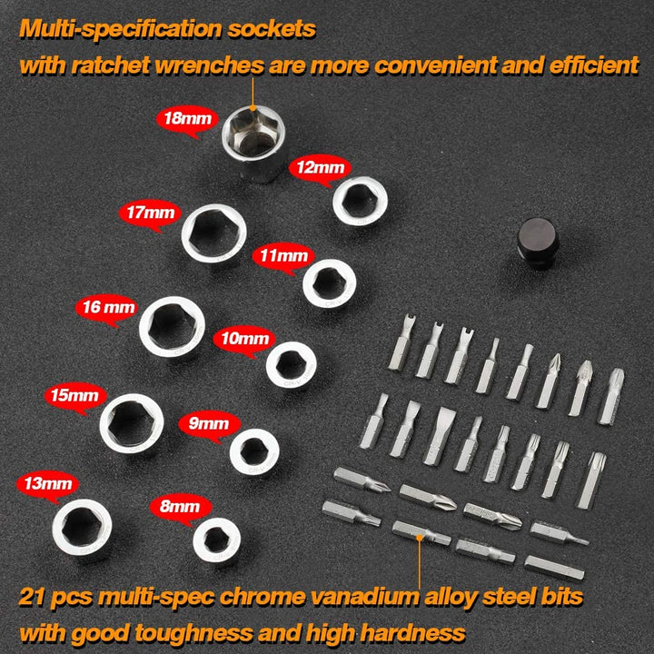 Ratchet-Tastic Master Multitool Wrench Set | Skanto