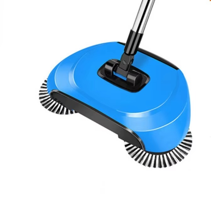 Skanto | 3-i-1 Rustfritt Stål Feiekost med Kost og Skrape for Enkel Hjemmerengjøring