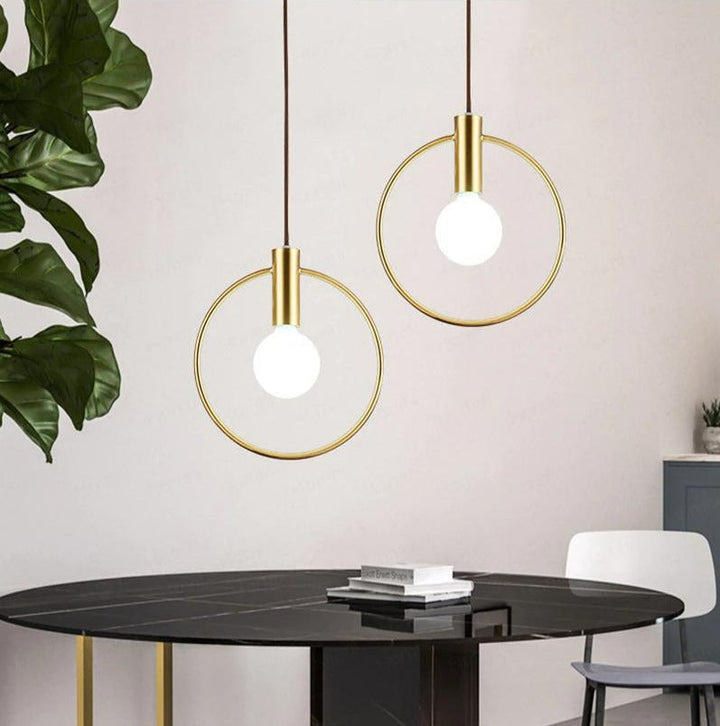 Moderne nordisk glass pendellamper
