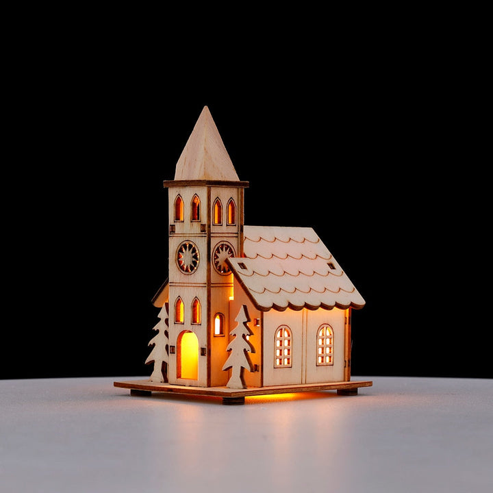 Skanto | DIY Tre Henge Dekor Glødende Lampe