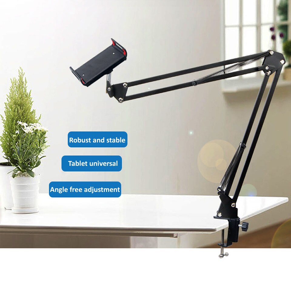Skanto | Lang Arm Tung-Duty Skrivebordsmontering Tablettholder