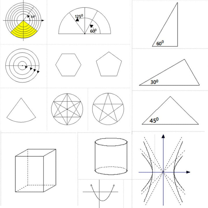 Skanto | Geometrisk Kunstdesign Arkitekt Linjal