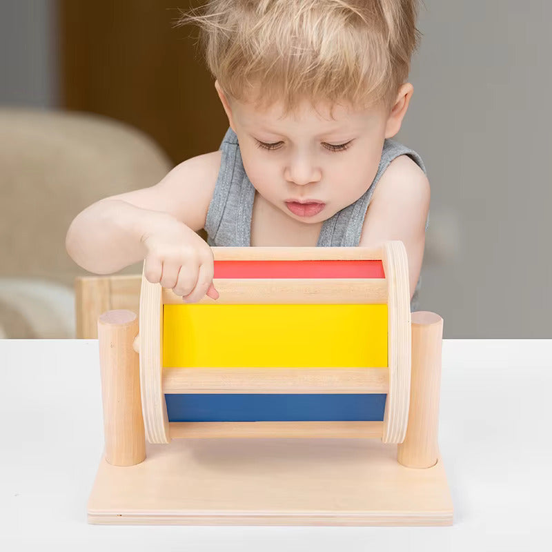 Norvo | Ecotoys Musikkunder Tromme | Oppdag Rhythm & Farge - Montessori Leker for Små