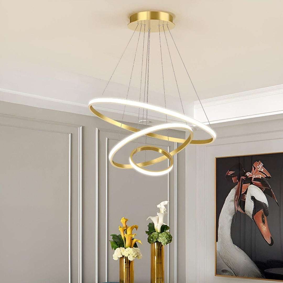 LED-pendellampe med sfærisk design – Moderne og elegant | Ideell for stue eller spisestue