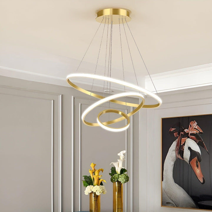 LED-pendellampe med sfærisk design – Moderne og elegant | Ideell for stue eller spisestue