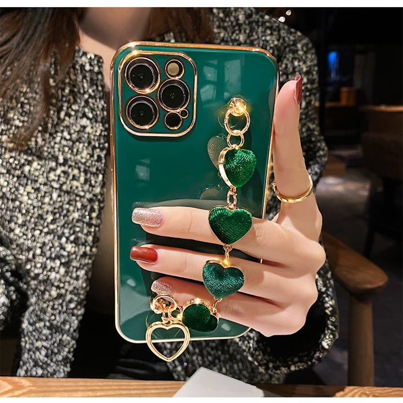 Skanto | Precious Metal Heart iPhone-deksel
