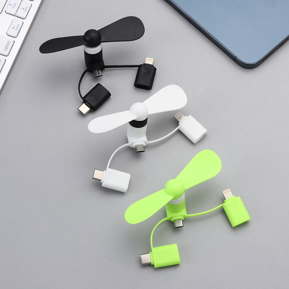 Bærbar Mini Telefon USB Vifte | Skanto