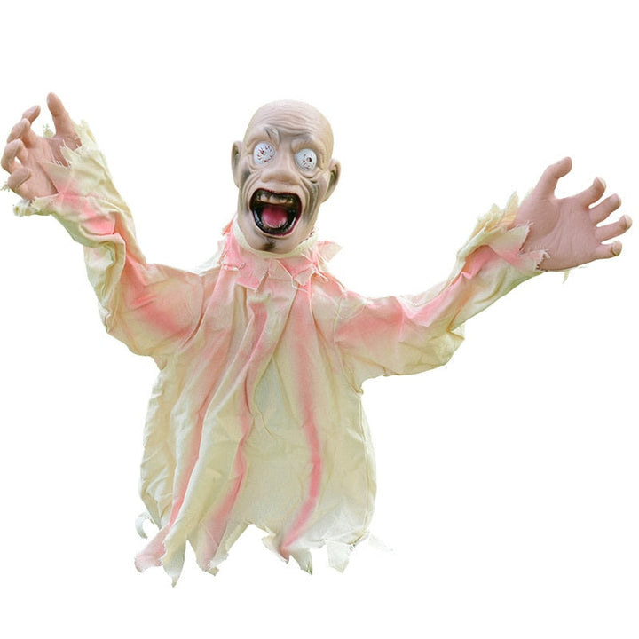 Skanto | Skremmende Skrikende Zombie Hage Halloween Dekorasjon