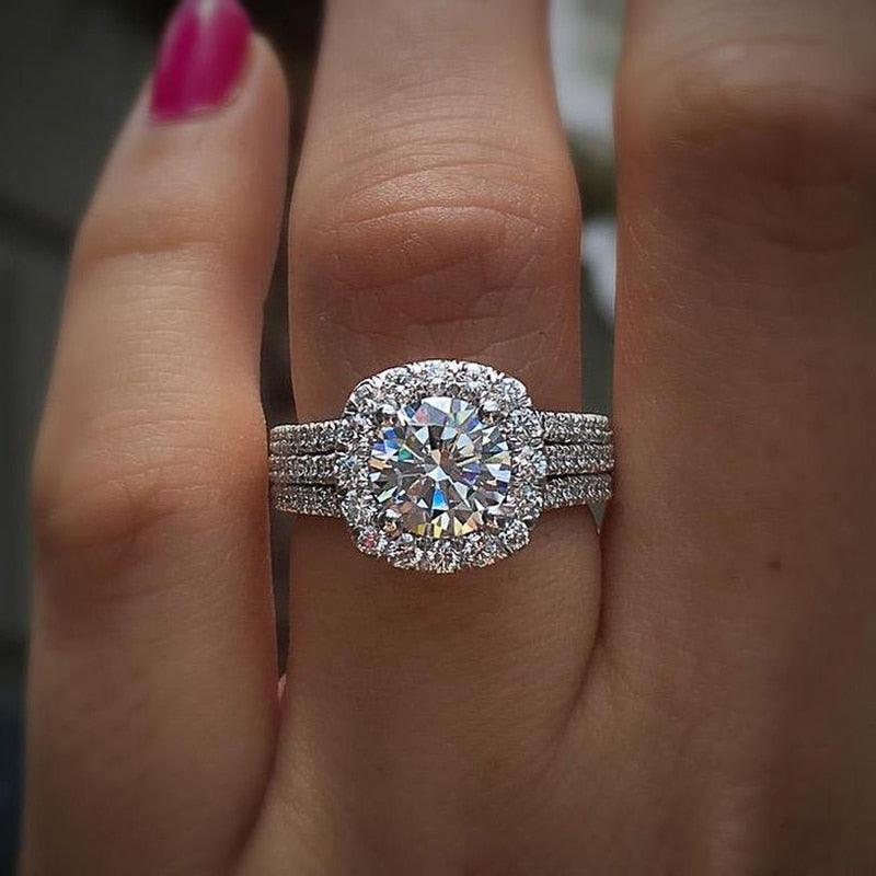 Skanto | Evig Funkel Romantisk Sofistikert Ring