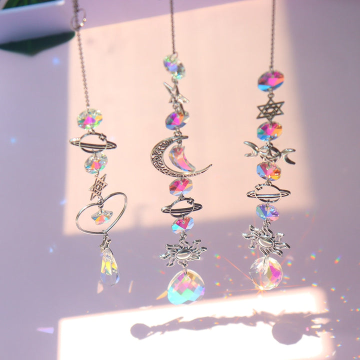 Dream Combo Symphony Crystal Vindklokke Måne Solfanger | Skanto