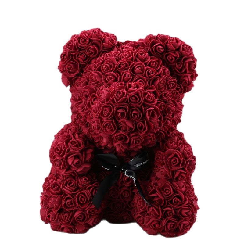 Skanto | Kunstige Rose Blomster Teddy Bjørn