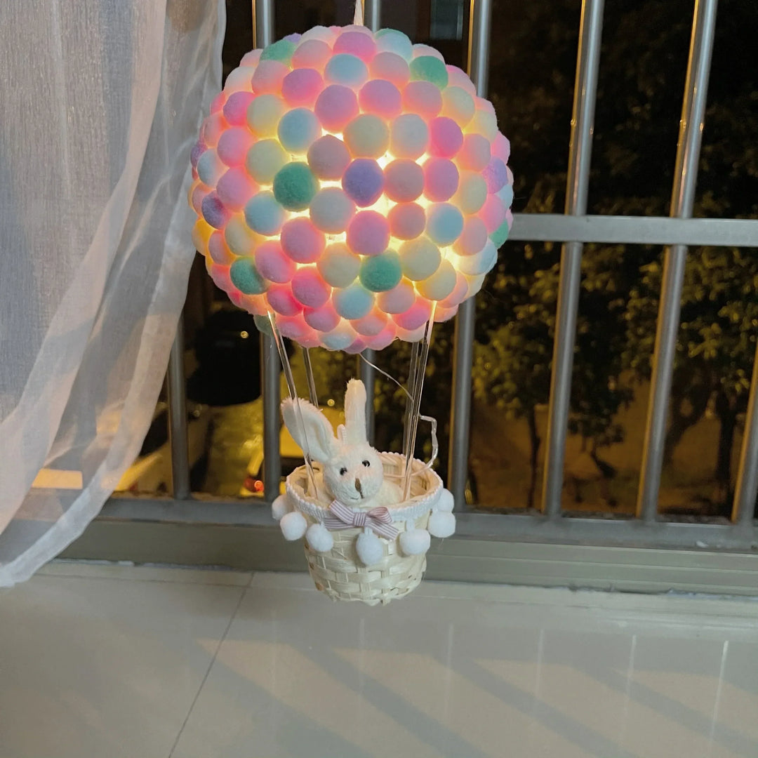 DIY Luftballong-formet Flygende Dyr Nattlampe | Skanto