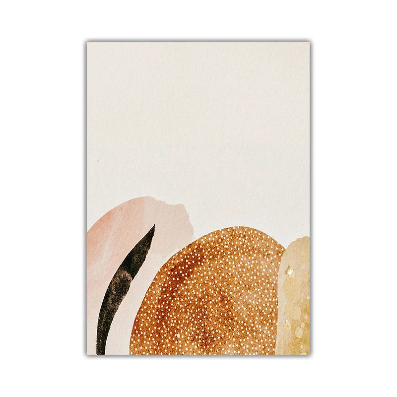 Minimalist Pastel Watercolor Wall Art Canvas Prints Modern Abstract Nordic Pictures for Living Room Bedroom Art Decor | Skanto