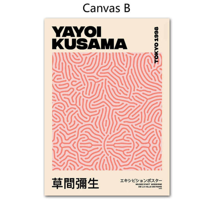 Skanto | Yayoi Kusama Abstrakt Premium Plakat