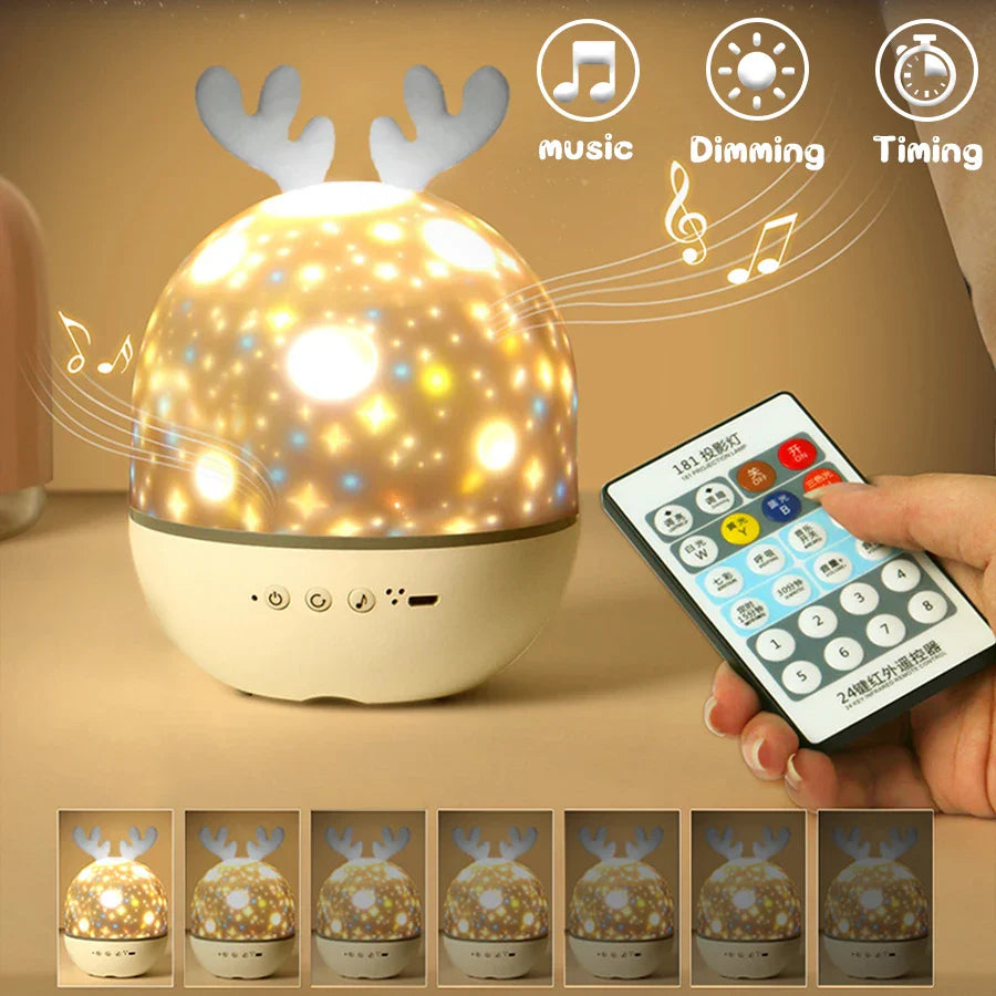 Skanto | Starry Sky Projektor Nattlampe