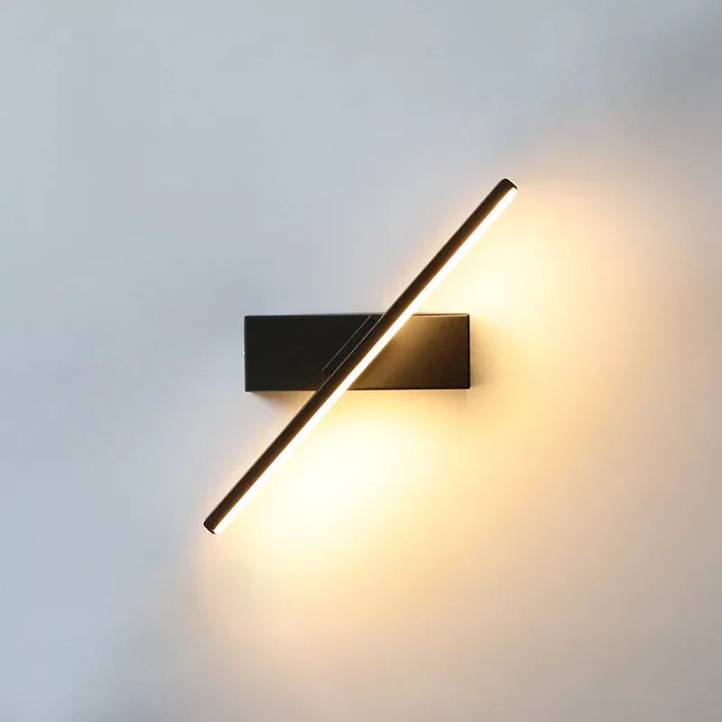 Skanto | Moderne roterende soverom nattbord vegglampe - Justerbar LED vegglampe sokkel