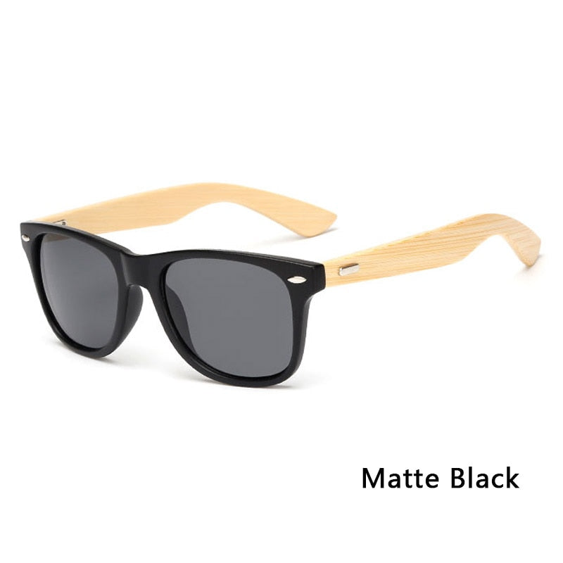 Skanto | Bamboo Retro Tre Solbriller