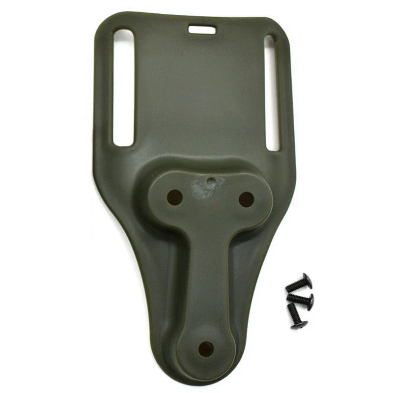 Skanto | Taktisk Drop-Leg-Holster QLS 19/22 – Mid-Low-Belte Universelt Pistolholster med elastisk Lårrem for jakt