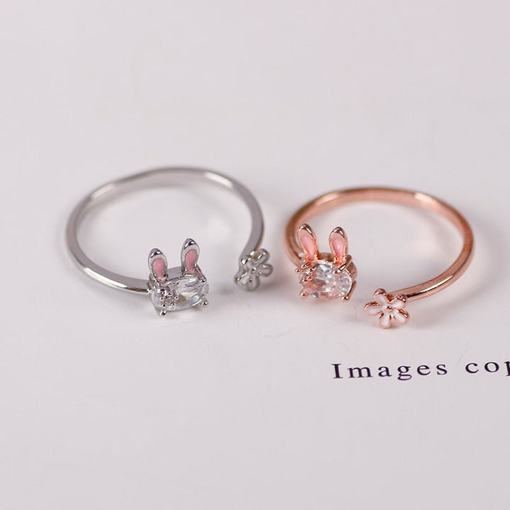 Skanto | Magic Radiant Rabbit Charm Ring