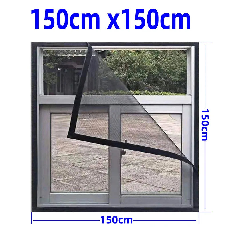 AdjustaSkantoe InvisiSkantoe Anti-Mosquito Washable Window Net | Skanto