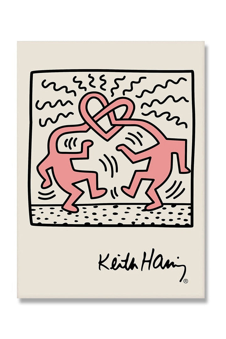Skanto | Keith Haring Inspirert Lerretskunst