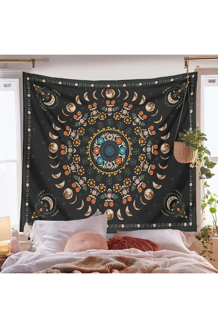 Himmelsk Botanisk Tapestry