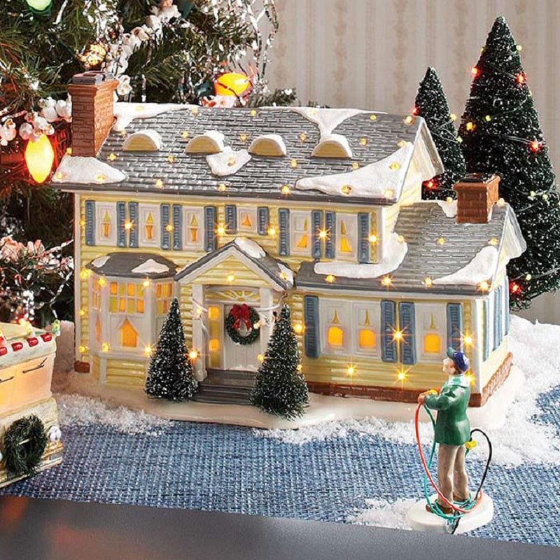 Skanto | Miniatyr Juletrehus Desktop Dekor