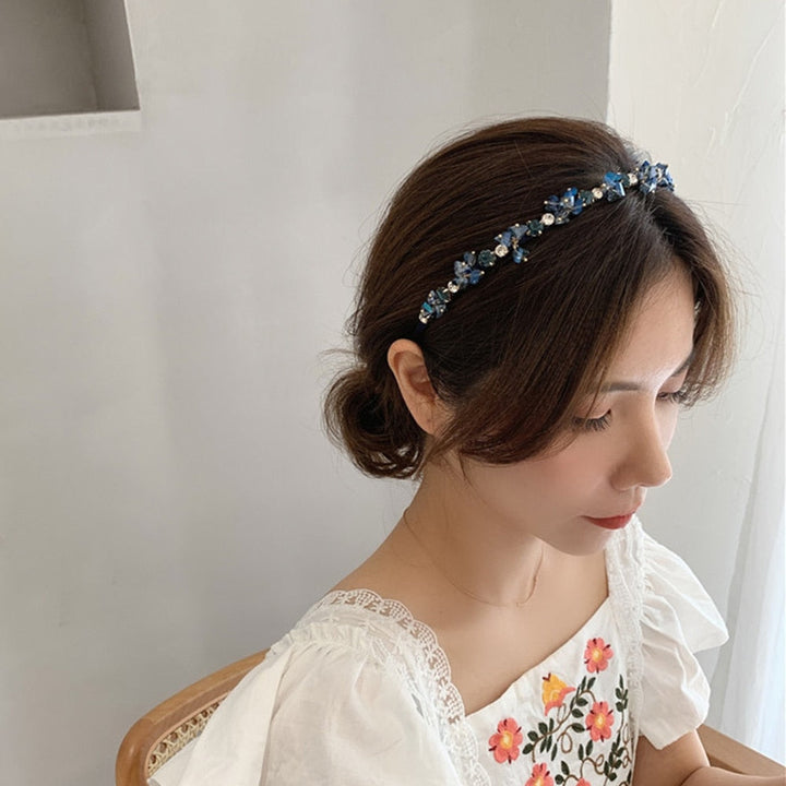 Skanto | Sofistikert Glitrende Rhinestone Krystall Hodebånd