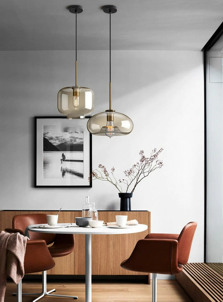 Moderne Glasshengende Lampen | Skanto