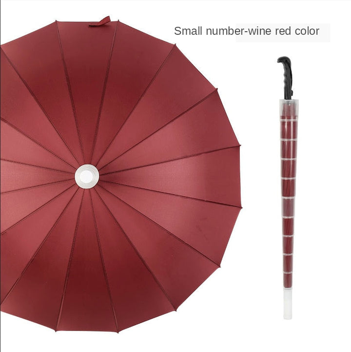 Skanto | Minimalist Langt Håndtak Automatisk Paraply