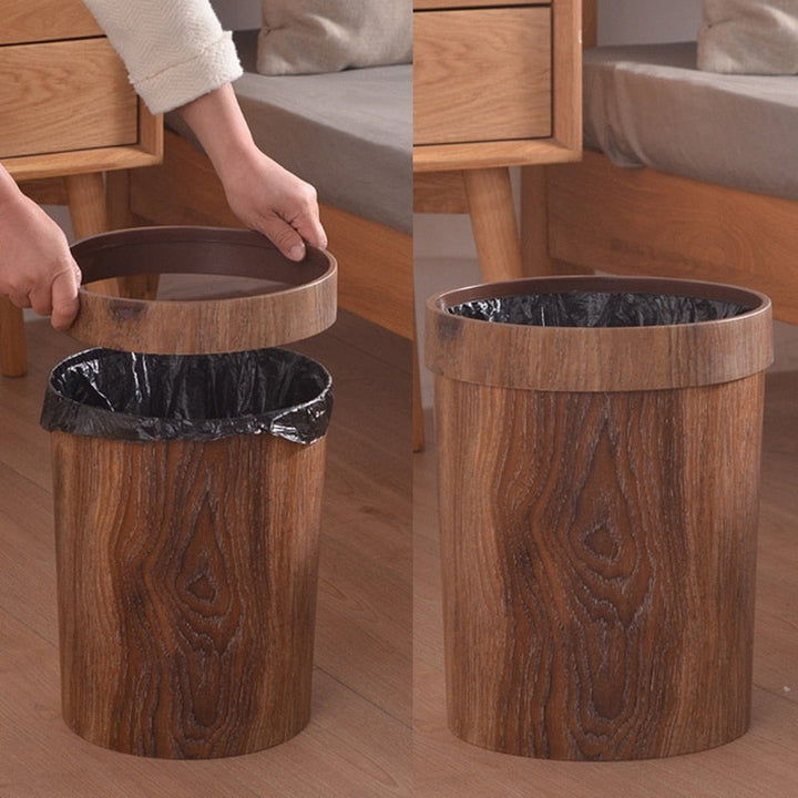 Elegant Retro Treankurv i Treverk | Skanto