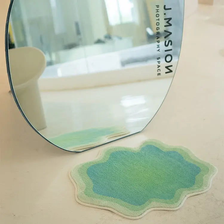 Myk gradient bølgekant bade matte | Skanto