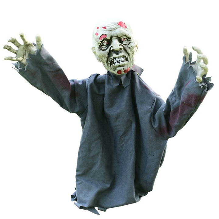 Skanto | Skremmende Skrikende Zombie Hage Halloween Dekorasjon
