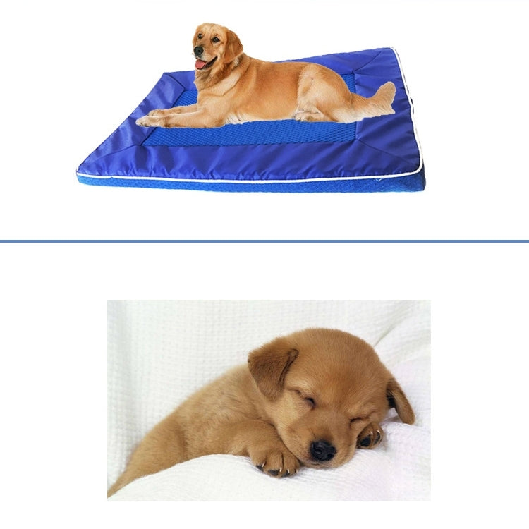 Norvo | Hundeseng Betthaus Kjæledyr Kjølepåse Avtagbar Hundematte Pute, Stor, Størrelse: 73*46*4cm
