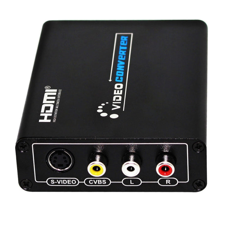 Skanto | HDMI til Composite / AV S-Video Converter RCA CVBS/L/R Video Converter Adapter, EU Plugg