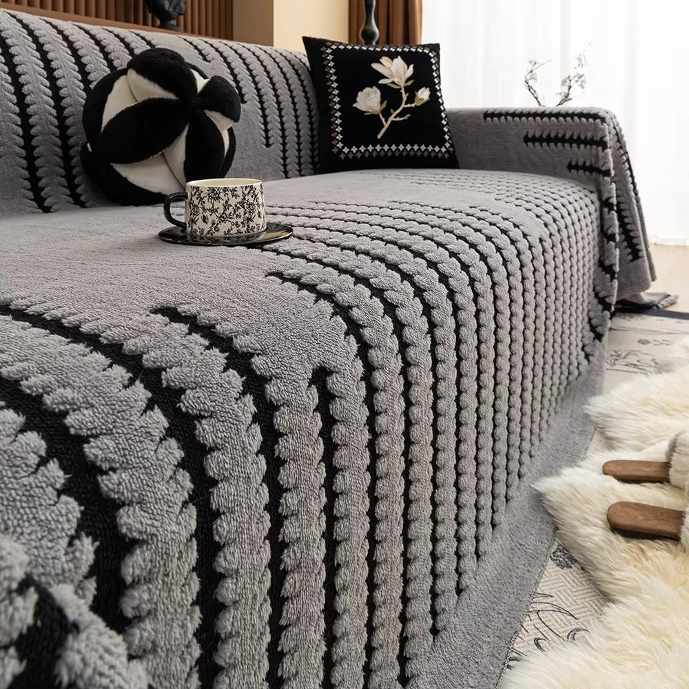 Skanto | Myk Plush Tuftet Teppe for Koselige Oppholdsrom