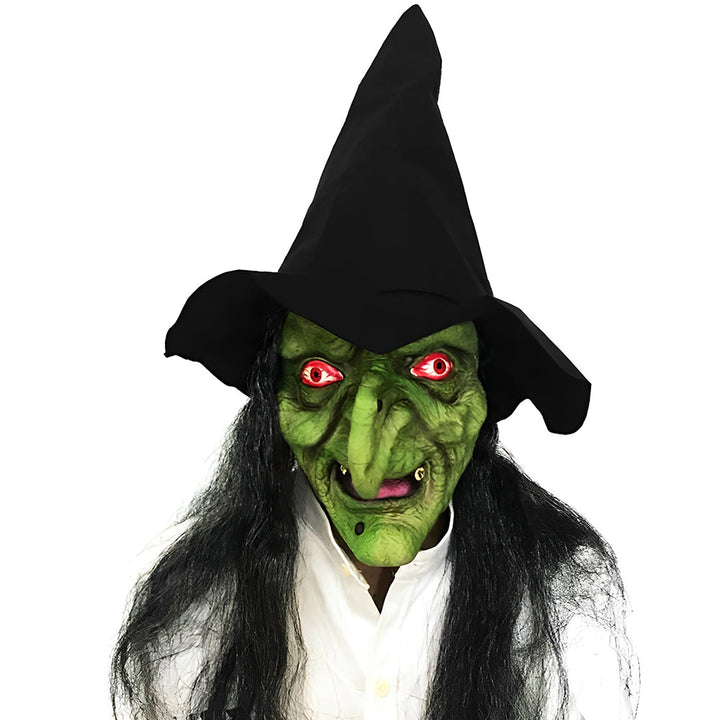 Realistisk Gammel Mann Maske – Halloween og Cosplay Lateks Maske med Bevegelig Mun | Skanto