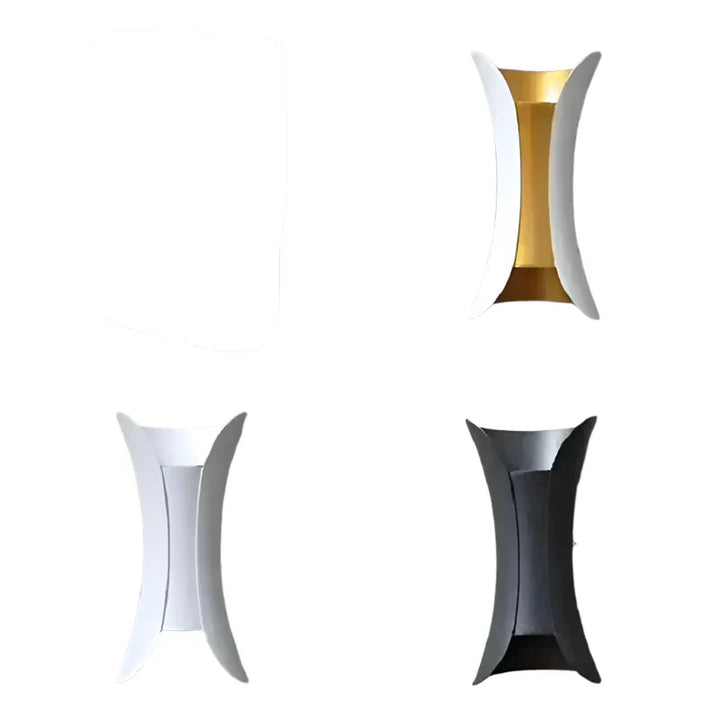 Fargerik LED Utendørs Vegglampe Skanto