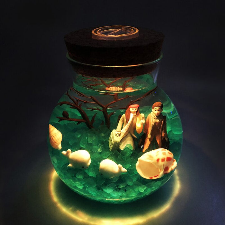 Skanto | 3D Underworld DIY Landskap LED Lampe