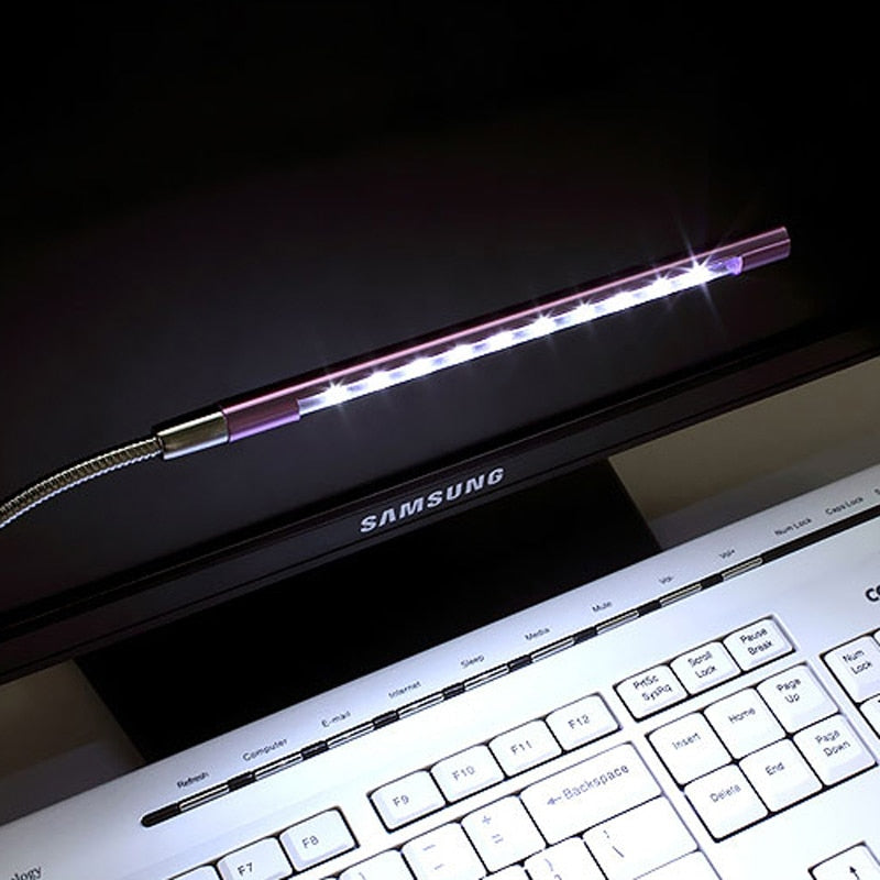 Skanto | LumoBeam Fleksibel LED Tastaturlys for Skrivebord eller Laptop