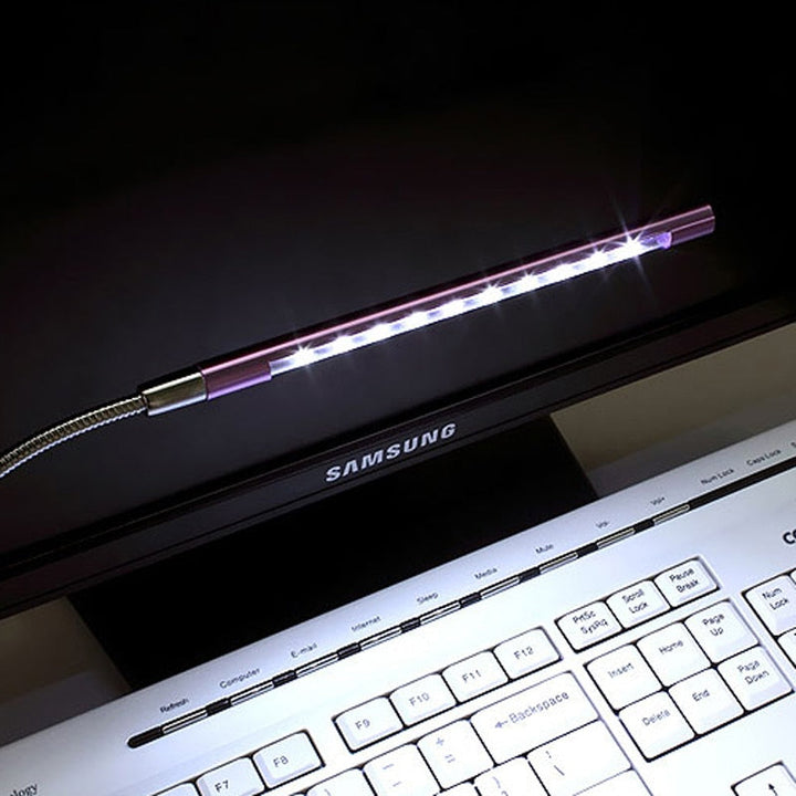 Skanto | LumoBeam Fleksibel LED Tastaturlys for Skrivebord eller Laptop