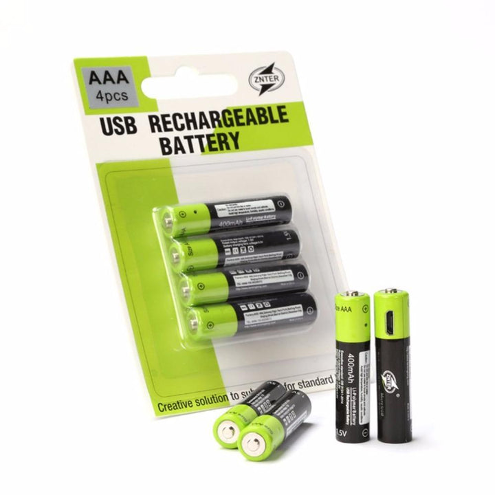 Skanto | USB oppladbare batterier AAA